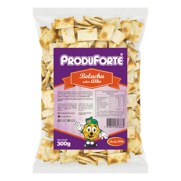 BOLACHA PRODUFORTE 250G ALHO