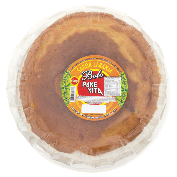 BOLO PANEVITA 500G LARANJA