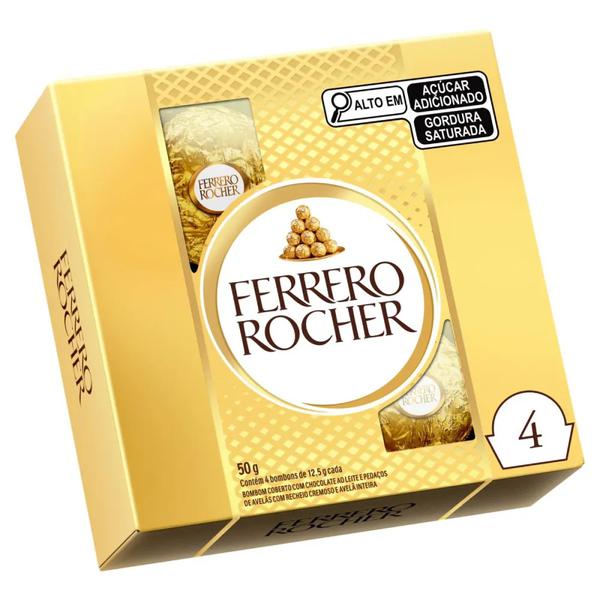 BOMBOM FERRERO ROCHER CX 50G