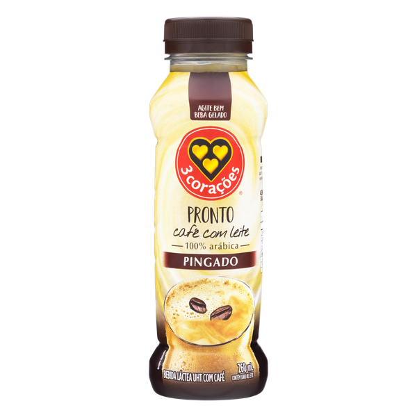 CAFE C LEITE PRONTO 3CORAC 260ML PINGADO