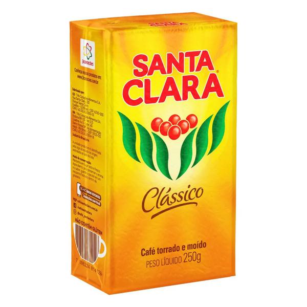 CAFE SANTA CLARA VACUO 250G TRADICIONAL