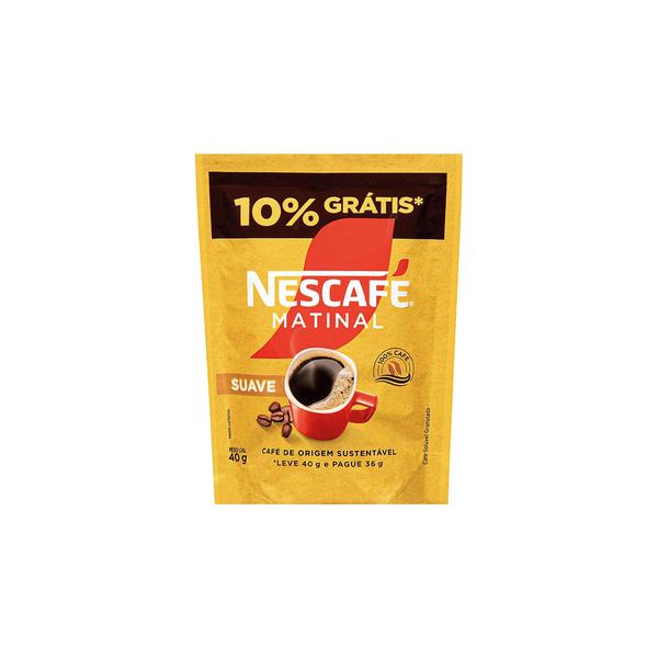 CAFE SOL NESCAFE 40G MATINAL 10%GTS