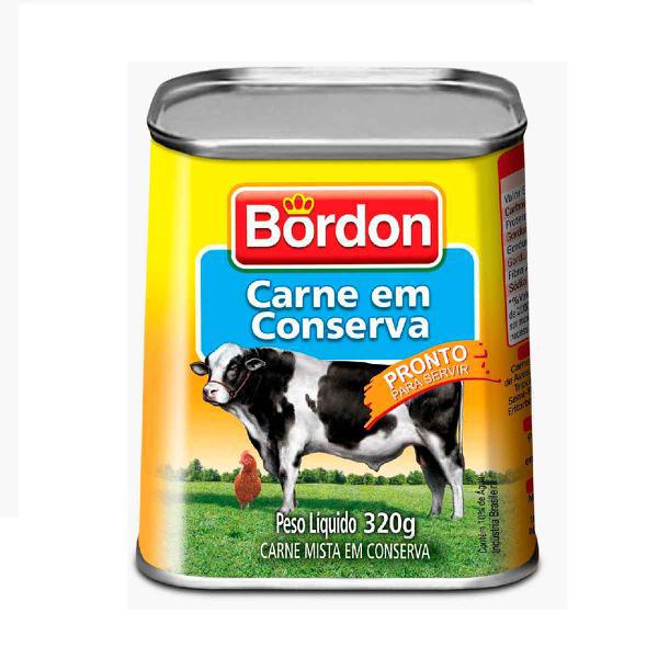 CARNE BORDON 320G MISTA EM CONSERVA