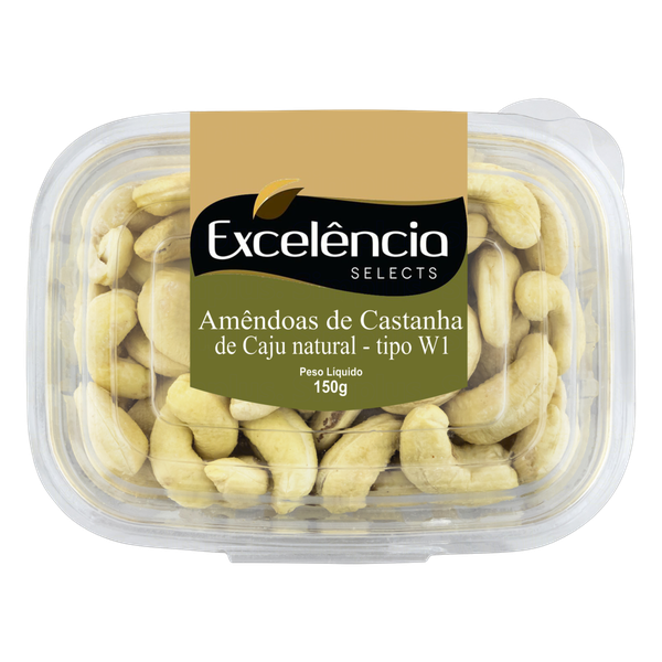CASTANHA CAJU EXCELENCIA 150G NATURAL