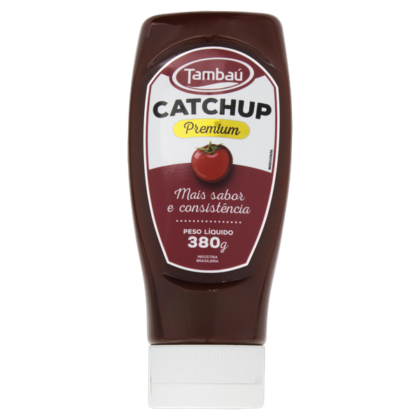 CATCHUP TAMBAU PREMIUM PET 380G TRADICIONAL