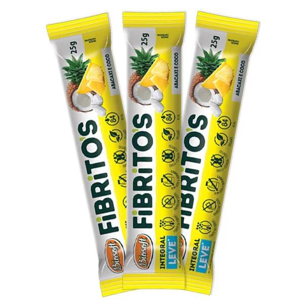 CEREAL PALITO FIBRITOS 25G ABACAXI/COCO