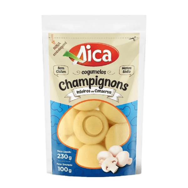 CHAMPIGNOM INTEIRO AICA SCH 100G