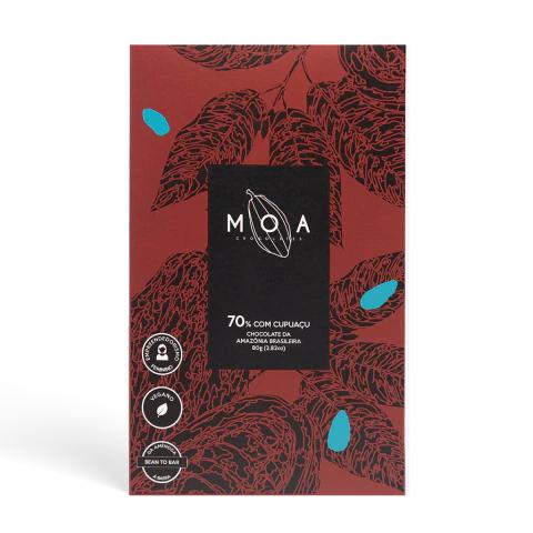 CHOCOLATE MOA 80G 70% INTENSO CUPUACU