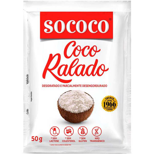 COCO RALADO SOCOCO 50G