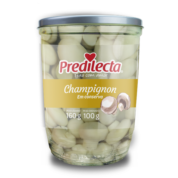 COGUMELO CHAMPIGNON PREDILECTA VD 100G