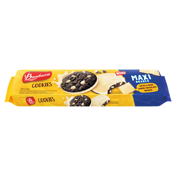 COOKIES BAUDUCCO MAXI 96G CHOC BCO