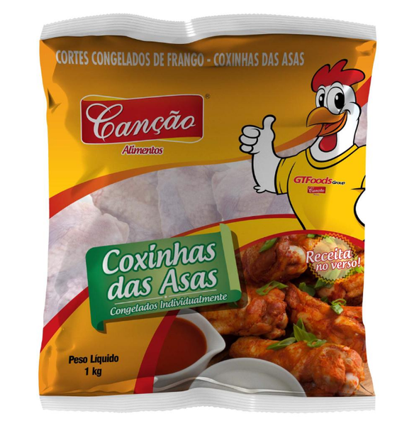 COXINHA ASA FRANGO CANCAO PCT 1KG