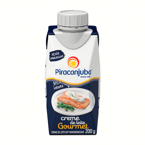 CREME DE LEITE PIRACANJUBA 200G GOURMET