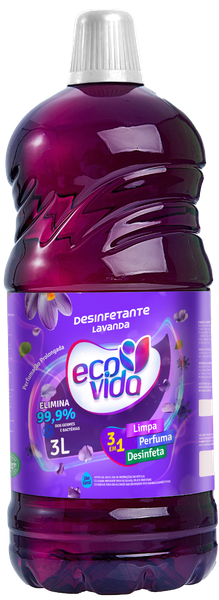 DESINFETANTE ECO VIDA 3L LAVANDA