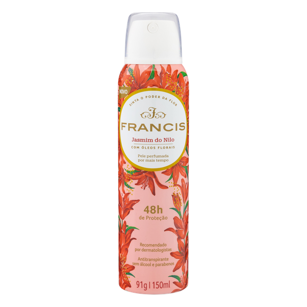 DESOD AERO FRANCIS FEM 150ML JASMIN NILO