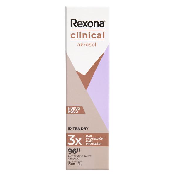 DESOD AERO REXONA CLINICAL 91G EXTRA DRY