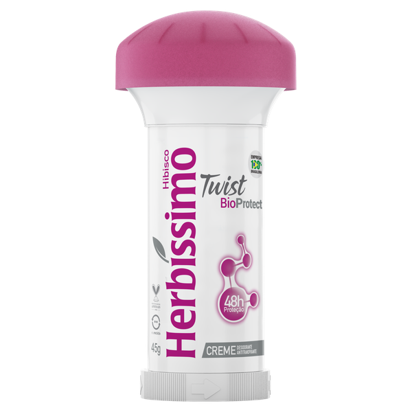 DESOD CREME HERBISSIMO TWIST 45G HIBISCO
