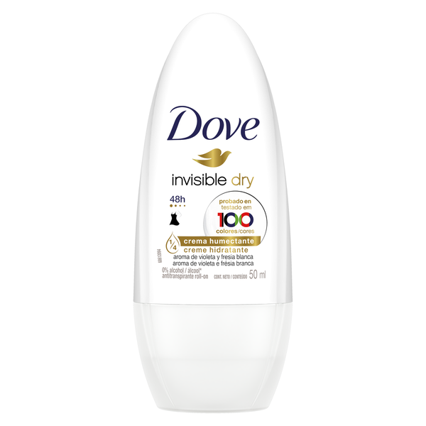 DESOD ROLL ON DOVE 50ML INVISIBLE DRY