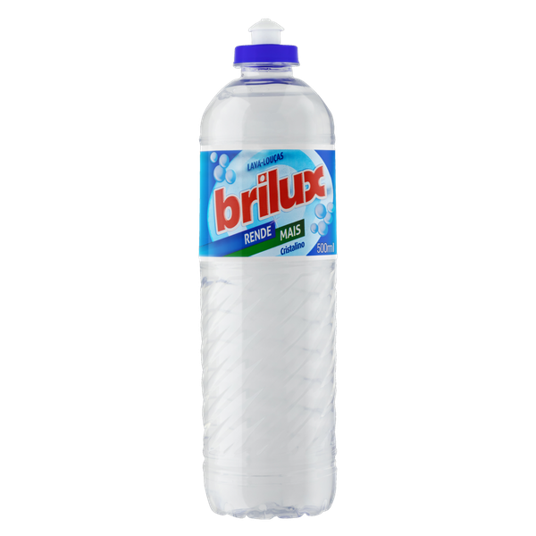 DETERGENTE BRILUX 500ML CRISTALINO