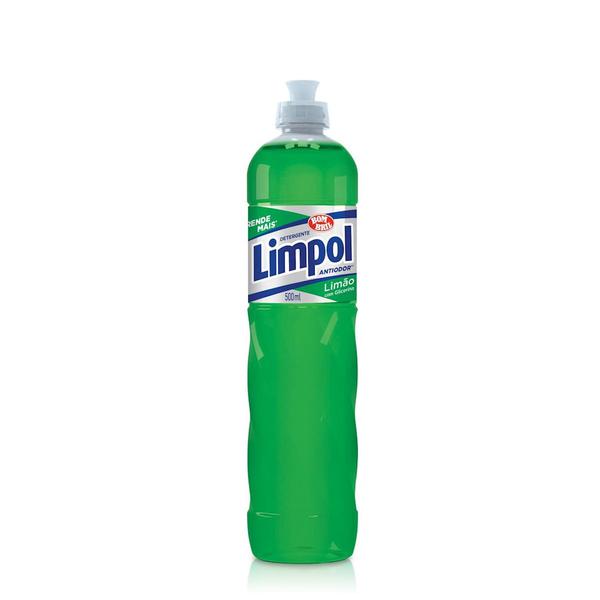 DETERGENTE LIMPOL 500ML LIMAO