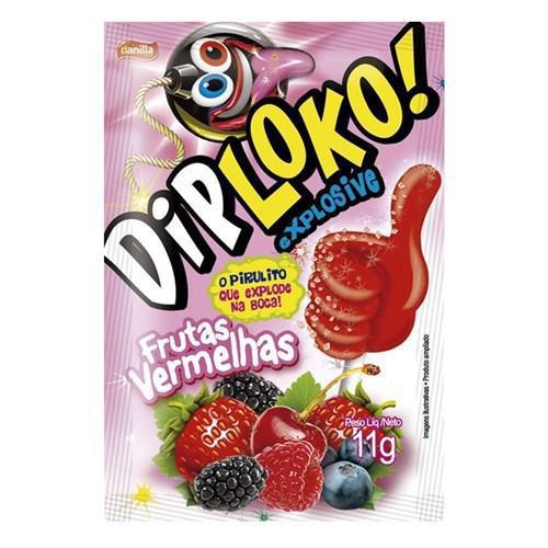 DIP LOKO BOOM 11G FRUTAS VERMELHAS