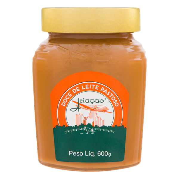 DOCE LEITE AVIACAO VIDRO 600G