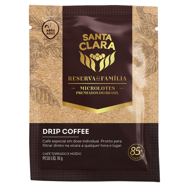 DRIP COFFEE SANTA CLARA SCH 10G RESV FAMILIA