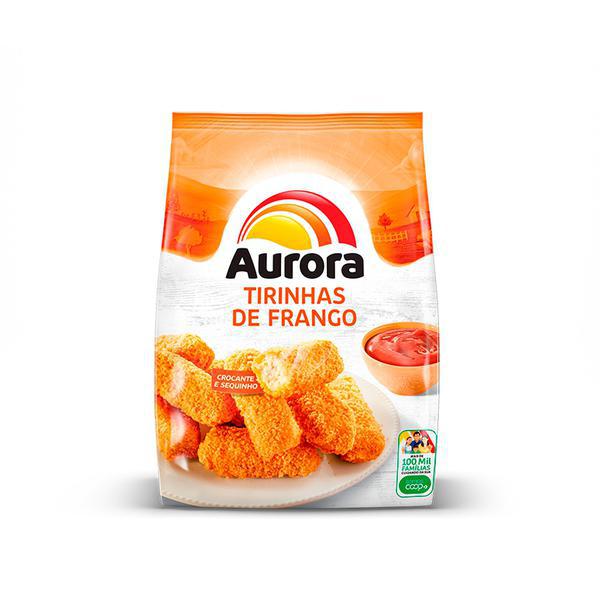 EMPANADO AURORA TIRINHAS 275G FRANGO CONG