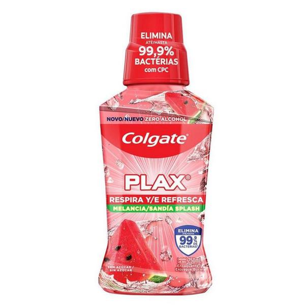 ENX BUCAL COLGATE PLAX 250ML MELANCIA