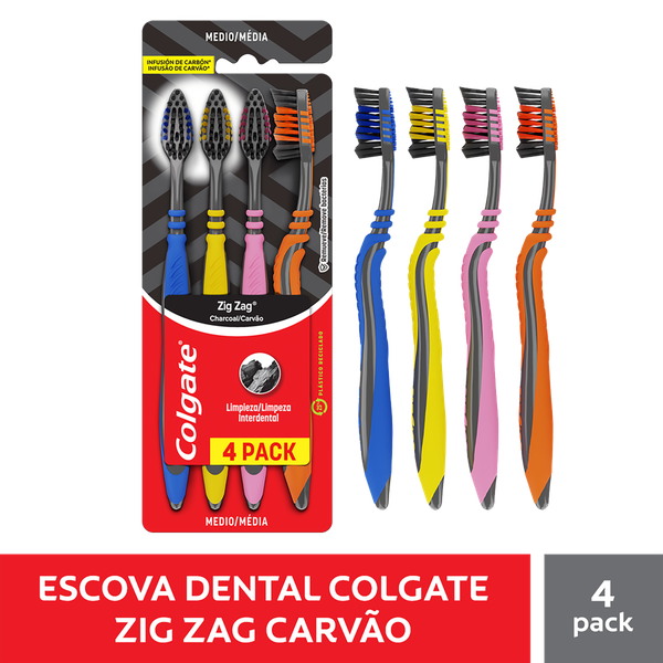 ESC DENTAL COLGATE 4UN CARVAO SUAVE/MACIA