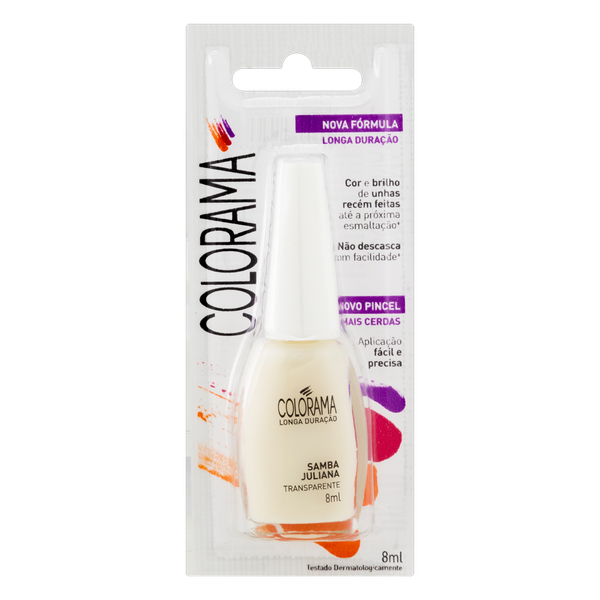 ESMALTE COLORAMA 8ML NAT SAMBA JULIANA