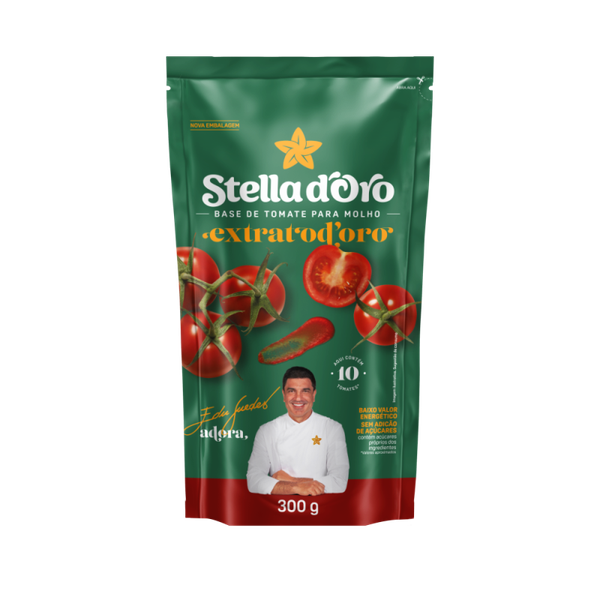 EXTRATO TOMATE STELLA D'ORO 300G STAND UP