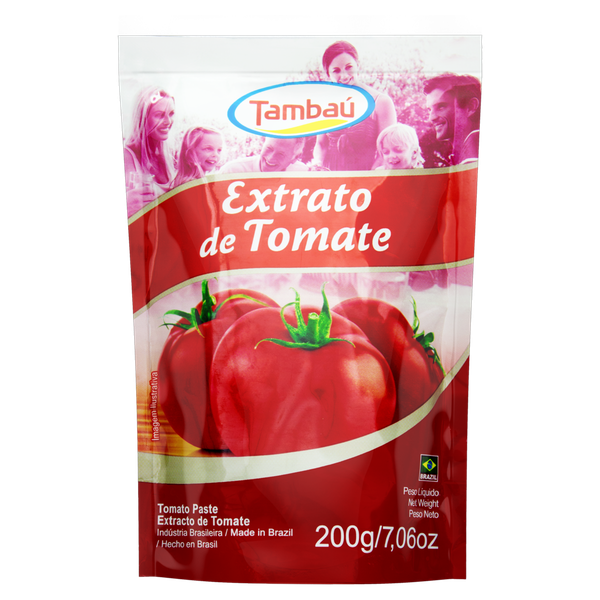 EXTRATO TOMATE TAMBAU SACHE 200G