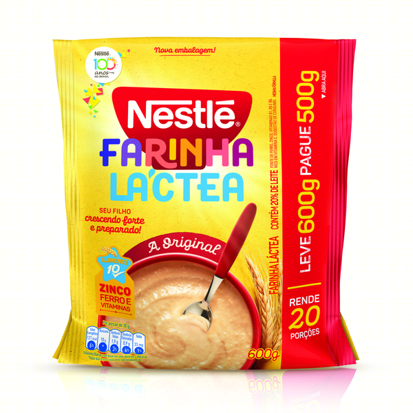 FARINHA LACTEA NESTLE SCH LV600G PG500G