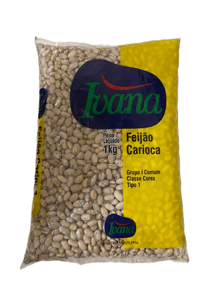 FEIJAO CARIOCA IVANA 1KG