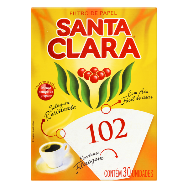 FILTRO PAPEL SANTA CLARA 102 C 30UN
