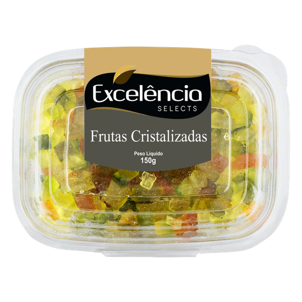 FRUTAS CRISTALIZADAS EXCELENCIA 150G