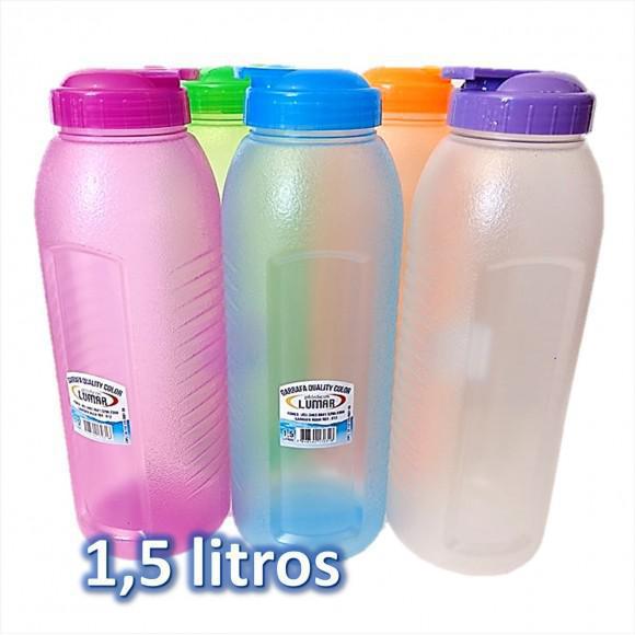 GARRAFA P/ AGUA LUMAR 1,5L REF 812 COL.