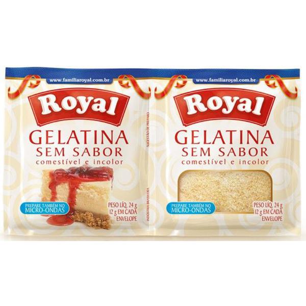 GELATINA ROYAL S SABOR 24G INCOLOR