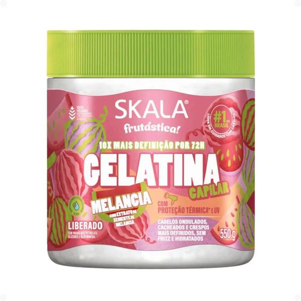 GELATINA SKALA FRUTASTICA 550G MELANCIA