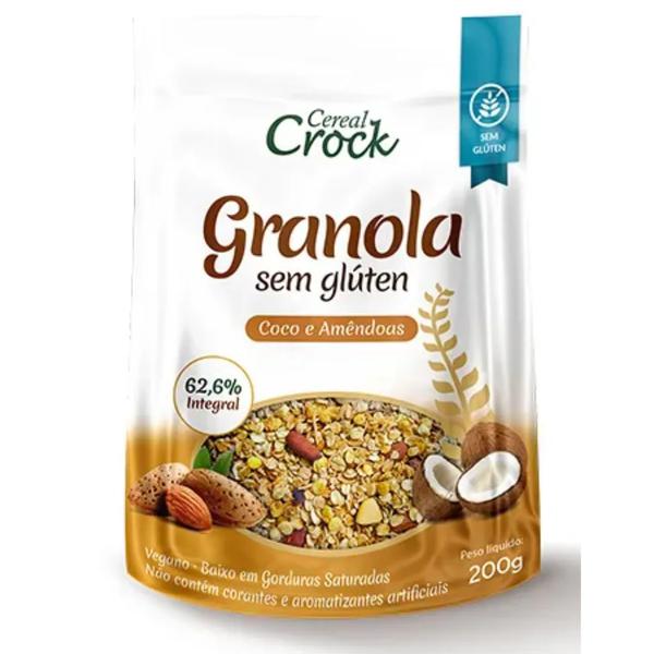 GRANOLA CEREAL CROCK 200G COCO AMENDOAS