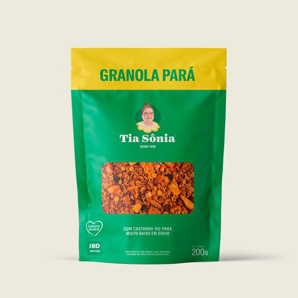GRANOLA TIA SONIA 200G C/ CASTANHA DO PARA