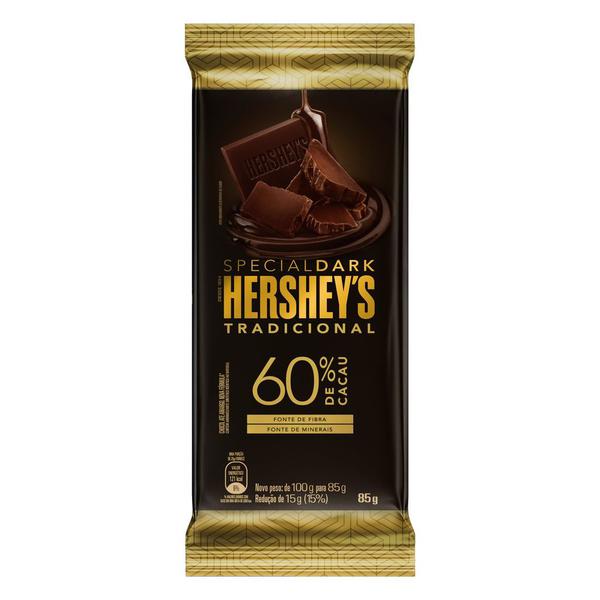 HERSHEY S SPECIAL DARK 60% 85G TRADICIONAL