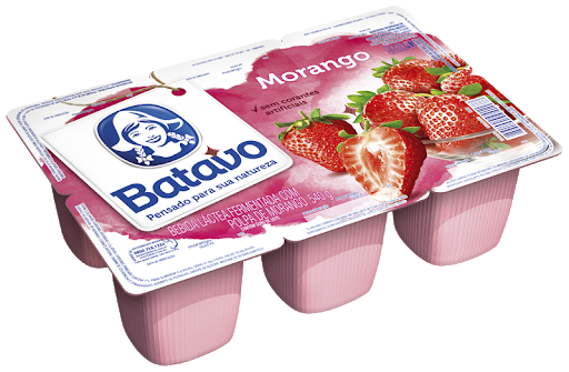 IOGURTE BATAVO BDJ 510G POLPA MORANGO