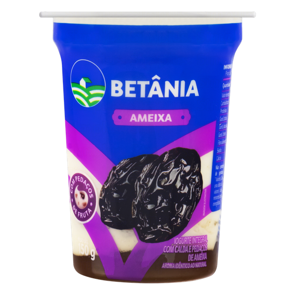 IOGURTE BETANIA 150G BICAMADA AMEIXA