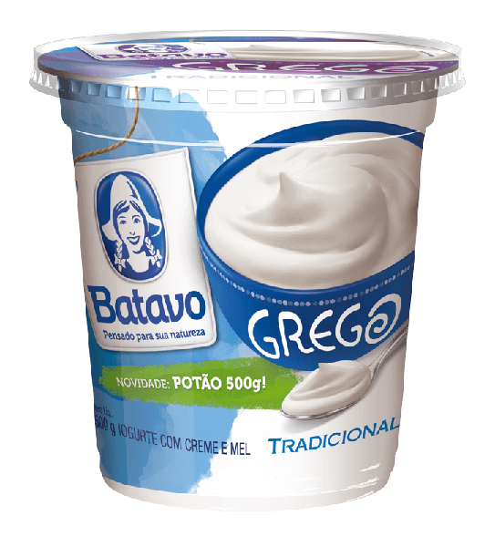 IOGURTE GREGO BATAVO 500G TRADICIONAL