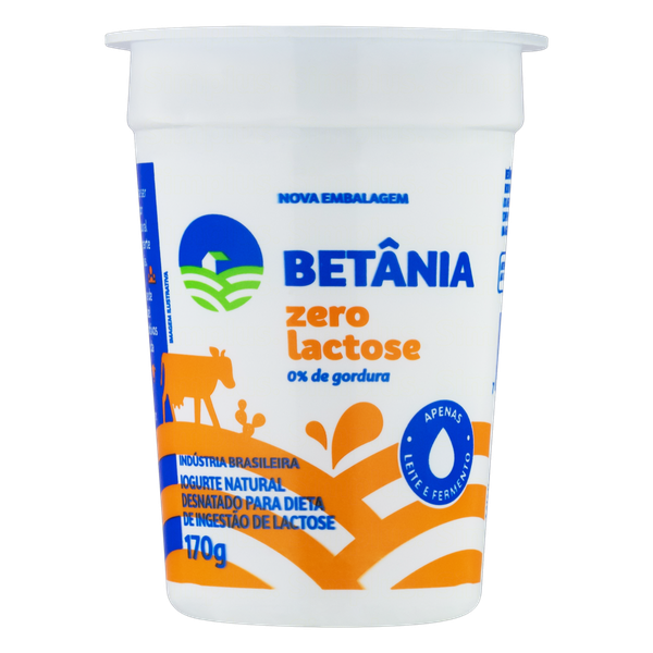 IOGURTE LACTOLIVRE 170G SEM LACTOSE NATURAL DESNATADO