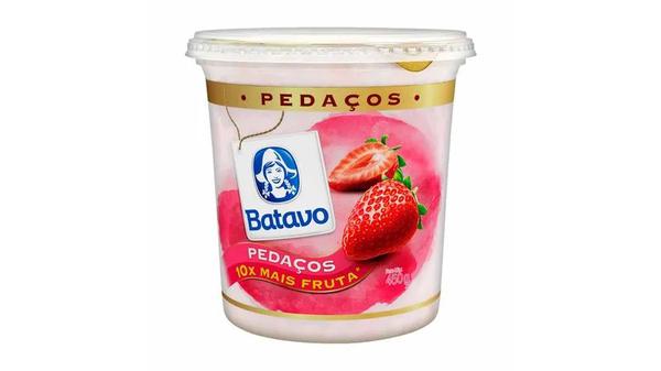 IOGURTE PED BATAVO 450G MORANGO