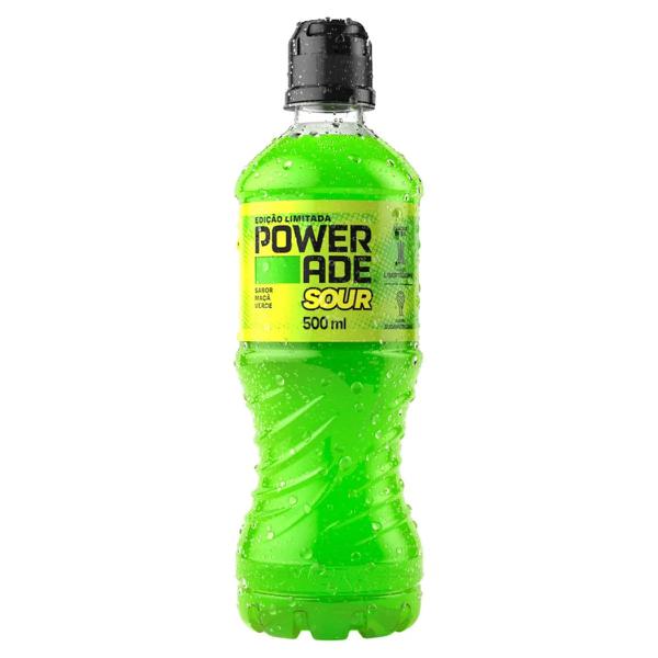 ISOTONICO POWERADE SOUR 500ML MACA VERDE