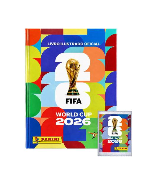 KIT ALBUM COPA DO MUNDO + 5 ENVEL FIG PANINI UN